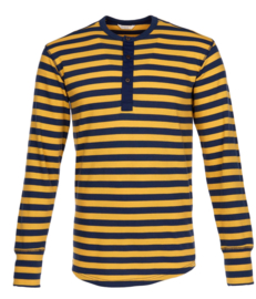 Pike Brothers Henley Long Sleeve Newport Yellow