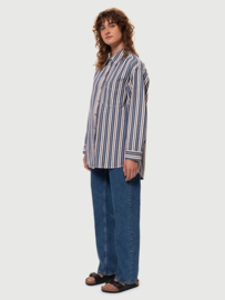 Nudie Jeans Mina Denim Shirt Stripe