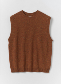 Toast Donegal Wool Crew Neck Tank Copper