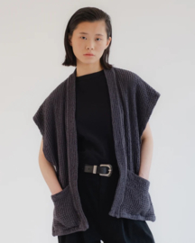 Girls of Dust Unagi Vest Asphalt
