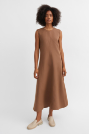 Skall Studio Antonia Dress Warm Brown