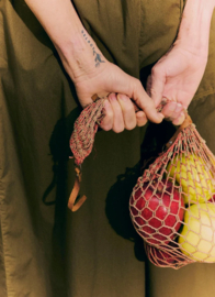 Toast Indigo Wide Leg Cotton Poplin Jumpsuit Bronze Green