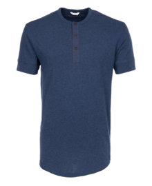 Pike Brothers 1927 Henley Shirt Short Sleeve Indigo