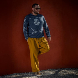 Fleurs de Bagne Le Pantalon Submariner Gold