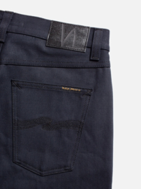 Nudie Jeans Gritty Jackson Dry Onyx Selvage Black