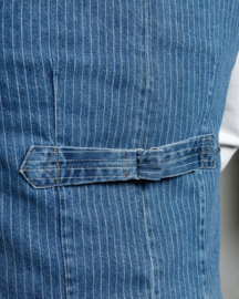 Pike Brothers 1948 Crafter Vest Blue Wabash Rinsed