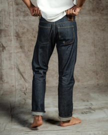 Kuyichi Scott Regular Orange Selvedge Recycled Raw