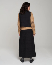 Girls of Dust Fisherman Sweater Almond