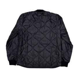 Eat Dust Frostbite Quilted Jacket Black