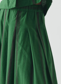 Toast Teat Towel Stripe Cotton Skirt