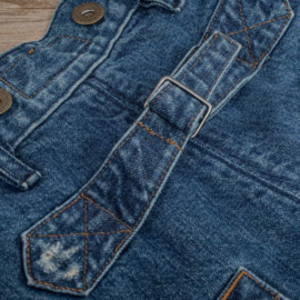 Fleurs de Bagne Le Short Denim Cargo Heavy Used