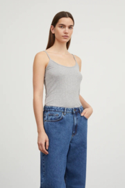 Skall Studio Edie Cami Top Grey Melange