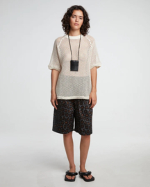 Girls of Dust Army-T Kingston Mesh Off White