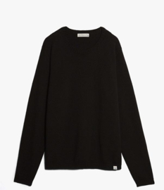 Merz b. Schwanen Relaxed Crewneck Pullover Black