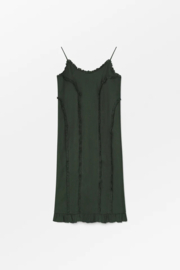 Skall Studio Madeleine Dress Linen Dark Pine