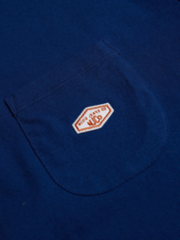 Nudie Jeans Leffe Pocket Tee French Blue