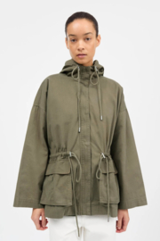 Skall Studio Garden Parka Jacket Khaki