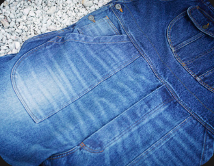 Fleurs de Bagne Overall Denim Heavy Used