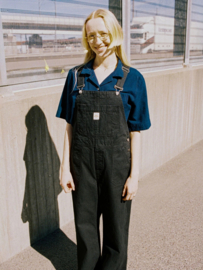 Nudie Jeans Klara Dungarees Duck Canvas Black
