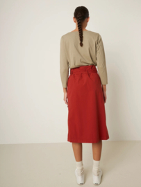 Rue Blanche Pop Oscu Skirt Rouge