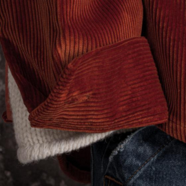 Fleurs de Bagne La Surchemise "Baroudeur" Corduroy Cinnamon