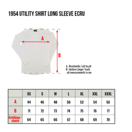 Pike Brothers 1954 Henley Shirt Ecru