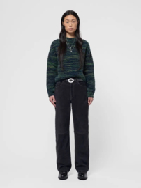 Nudie Jeans Clean Eileen Suede Pants Black