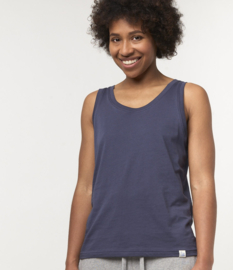 Merz b. Schwanen Singlet Denim Blue