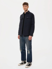 Nudie Jeans Glenn Padded Shirt Navy