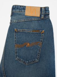 Nudie Jeans Tanja Skirt Orange Painter Mid Blue
