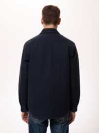 Nudie Jeans Glenn Padded Shirt Navy