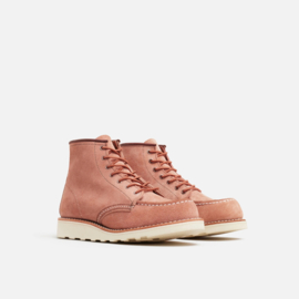 Red Wing 3319 6'' Moc Toe Dusty Rose Abilene