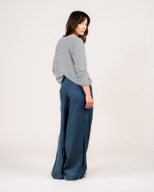 Kuyichi Loren Linen Pant Vintage Grey