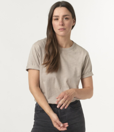 Merz b. Schwanen Pima Unisex T-shirt Greige