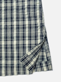 Nudie Jeans Ronja Dress Indigo Seersucker Blue/Off White