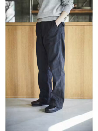 OrSlow Herringbone Fatigue Pant Black