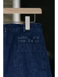 OrSlow U.S. Navy Denim Flare Pant