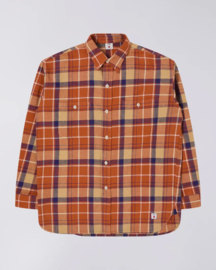 Edwin Europe Work Shirt  Orange