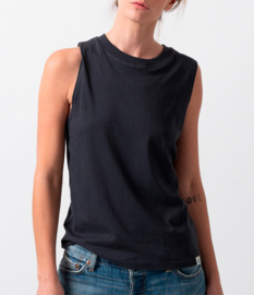 Merz b. Schwanen Sleeveless Top Denim Blue