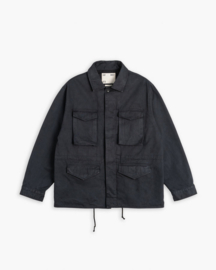 Eat Dust Jungle Jacket Gabardine Satin Asphalt