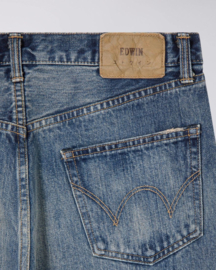 Edwin Japan Regular Straight Jeans Mid Dark Used