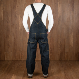 Pike Brothers 1953 Mechanic Bib 11oz Metal | Denim Heren | Moois