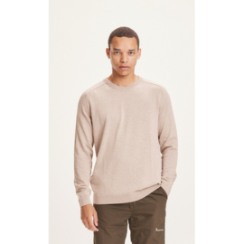 Knowledge Field Cotton Knit Feather Grey
