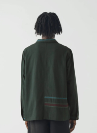 Toast Hand Embroidered Stripe Cotton Jacket