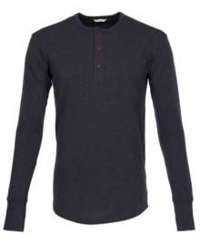 Pike Brothers 1927 Henley Long Sleeve Iron Grey
