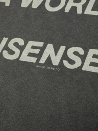 Nudie Jeans Joni T-Shirt Make Sense Antracite