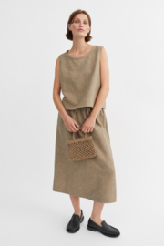 Skall Studio Calla Top Stone Moss