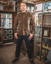 Pike Brothers 1943 CPO Shirt Manchester Brown