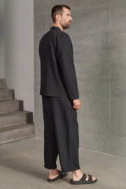About Companions Elmar Blazer Linen Black