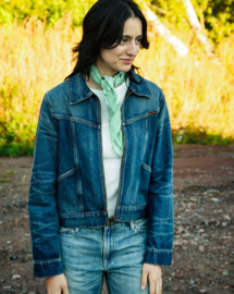 Nudie Jeans Britta Jacket Orange Painter